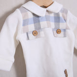 Chenille-Split-Strampler „Mini Moon“