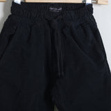 Pantalone Regular Fit Effetto Velluto
