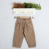 Pantalone Regular Fit Effetto Velluto