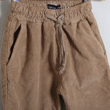 Pantalone Regular Fit Effetto Velluto