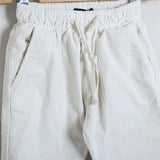 Pantalone Regular Fit Effetto Velluto
