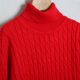 Maglioncino Costine Collo Alto