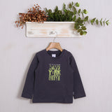 Shirt Stampa Anteriore Caldo Cotone
