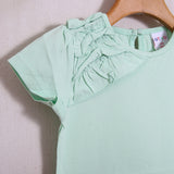 Rüschen-T-Shirt 