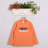 Shirt Stampa Anteriore Caldo Cotone