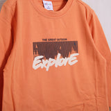 Shirt Stampa Anteriore Caldo Cotone