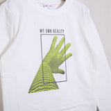 Shirt Stampa Anteriore Caldo Cotone