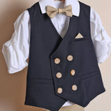 Leinenhose mit normaler Passform (Zubehör im Lieferumfang enthalten)