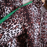 Animalier-Anzug mit Hose 