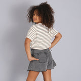 Short Denim Con Cintura