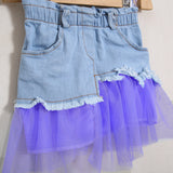 Gonna Denim Combinata