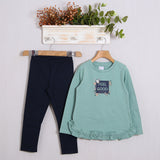 Completo Con Leggings Caldo Cotone