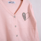 Strickjacke mit Pailletten