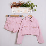 Passende Shorts + Jacke