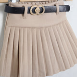Zweifarbiges Kirschkleid 