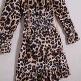 Animalier Chenille-Kleid (Tasche inklusive)