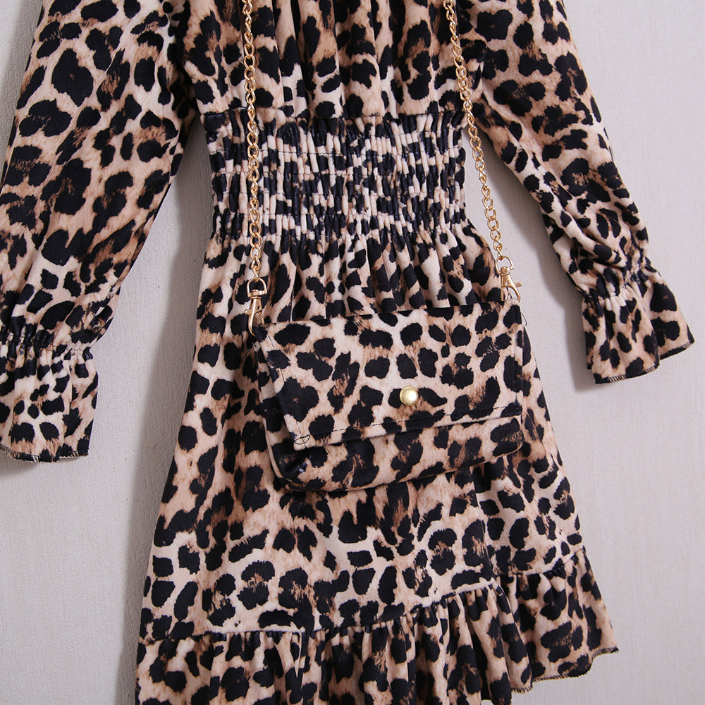 Vestito Animalier Ciniglia (Borsetta Inclusa)