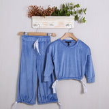 Koordinierter Chenille-Oversuit 