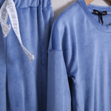 Koordinierter Chenille-Oversuit 