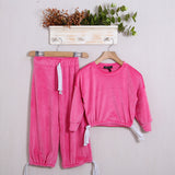 Koordinierter Chenille-Oversuit 