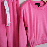Koordinierter Chenille-Oversuit 