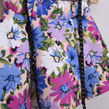Geblümte Shorts (Tasche im Lieferumfang enthalten) 