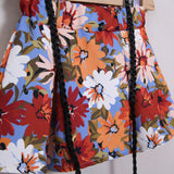 Geblümte Shorts (Tasche im Lieferumfang enthalten) 