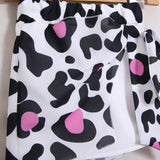 Gonna Con Inserti Animalier