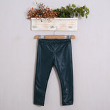 Leggings Ecopelle Caldo Cotone