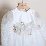 Zweifarbiges Kirschkleid 