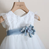 Zweifarbiges Kirschkleid 