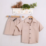 Coordinato Gessato Con Short