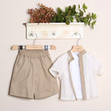 Completo Con Bermuda+Camicia+T-Shirt