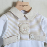 Tutina Intera In Cotone "Sartoria Dei Piccoli"