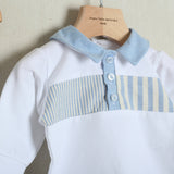 Tutina Spezzata In Cotone "Sartoria Dei Piccoli"