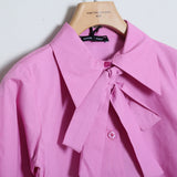 Camicia Con Fiocco