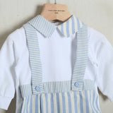 Tutina Intera In Cotone "Sartoria Dei Piccoli"