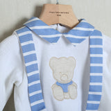 Tutina Spezzata In Cotone "Sartoria Dei Piccoli"