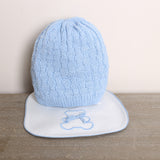 Set Cappellino+Bavetta "Teneri & Belli"