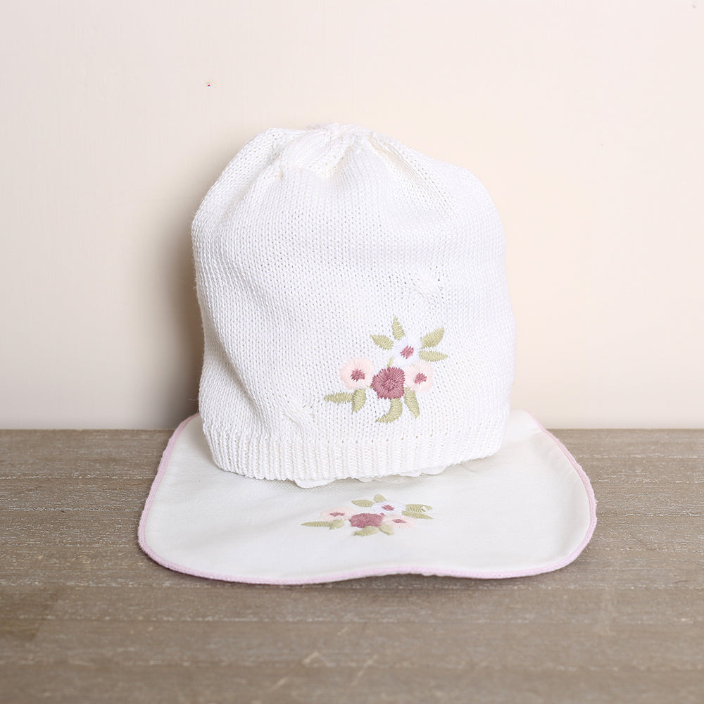 Set Cappellino+Bavetta "Teneri & Belli"