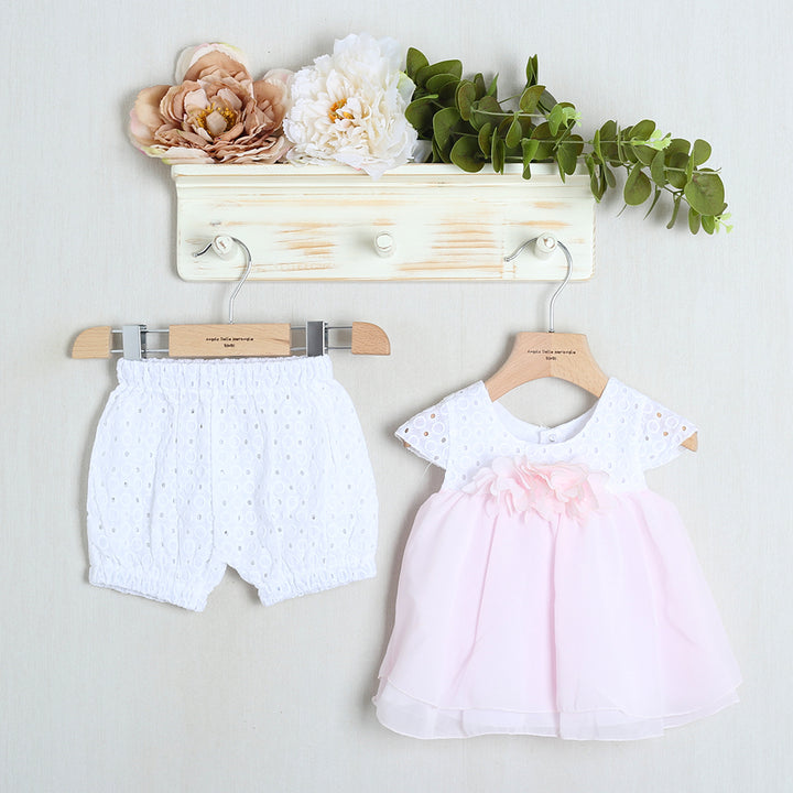 pagliaccetto Spezzato In Cotone "Sartoria Dei Piccoli"