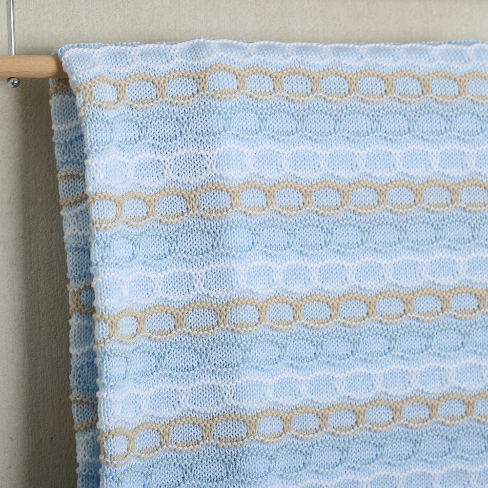 Copertina 100% in Filo di Cotone "Stella"