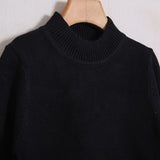 Pullover mit halbem Ausschnitt