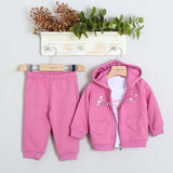 Completo Tuta Con Pantalone+Felpa+T-Shirt