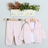Completo Tuta Con Pantalone+Felpa+T-Shirt