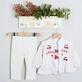 Completo Tuta Con Pantalone+Felpa+T-Shirt