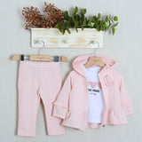 Completo Tuta Con Pantalone+Felpa+T-Shirt