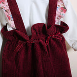 Salopette Costine + Shirt Manica Lunga