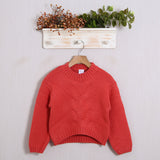 Geflochtener Pullover