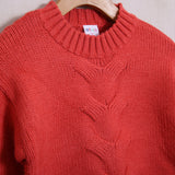 Geflochtener Pullover